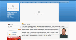 Desktop Screenshot of ipcphysicaltherapy.com